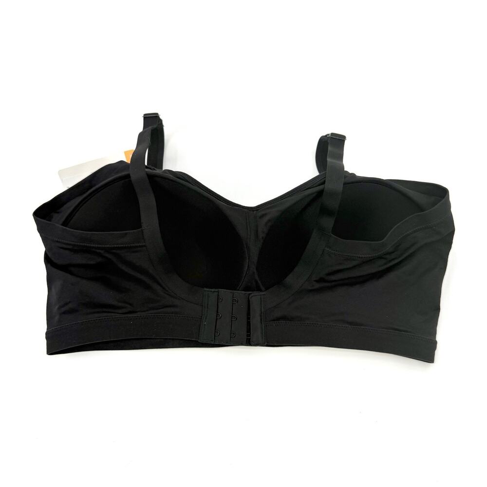 Warners Lightly Lined Wireless Bra “All You Need” Black Womens's 3XL Comfy - Picture 2 of 8